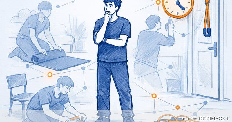 Stop the pre workout negotiating with a simple home strength model