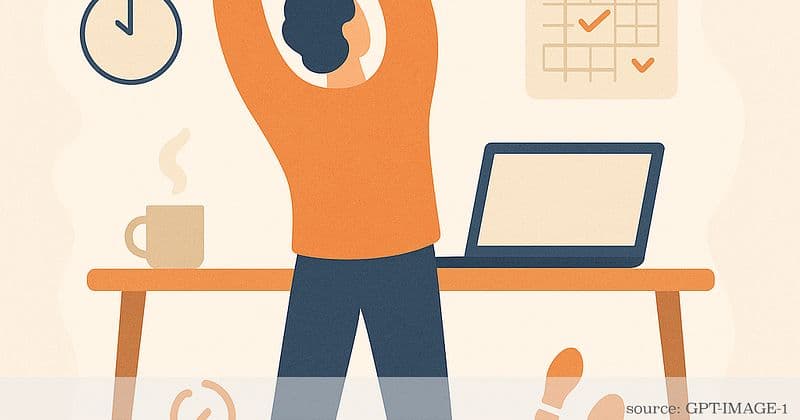 Small moves big impact building movement into remote work routines