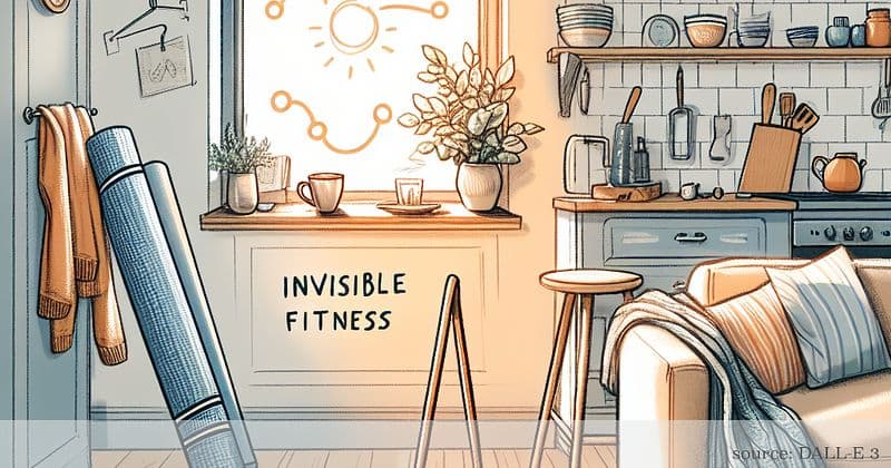 how invisible fitness makes movement part of everyday life