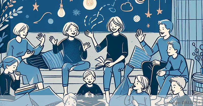 Inventing stories together turning everyday moments into family connection and play