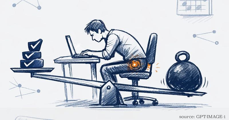 Green checkmarks and stiff hips the remote work blind spot