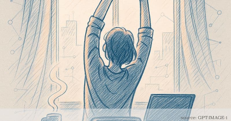 How a simple morning routine brings calm and energy to remote work days