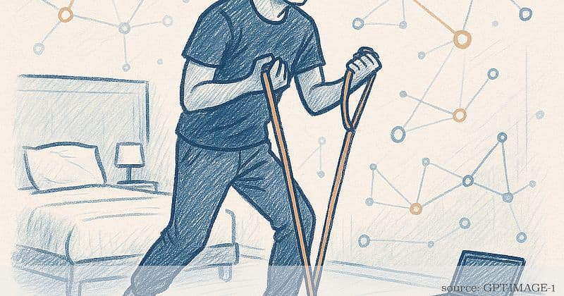 Finding balance and calm as a digital nomad through movement and routine
