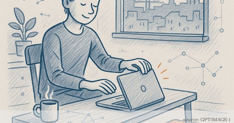 Finding balance with simple rituals for remote work days