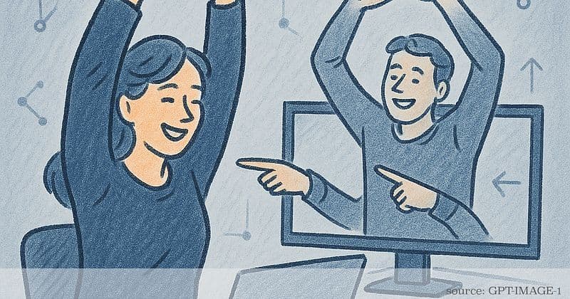 How small shared movements bring remote teams closer