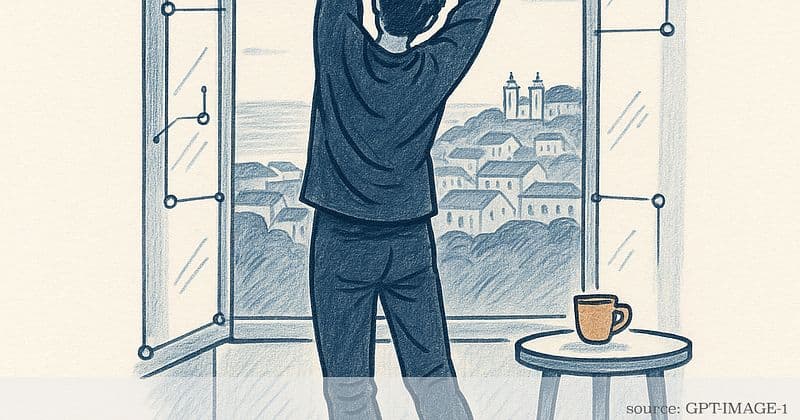 How morning movement keeps my remote days focused and connected