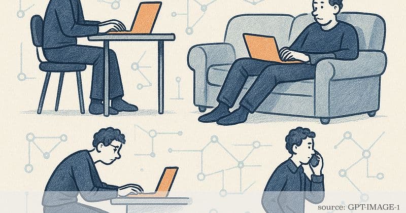 How remote work shapes the way I sit and move every day