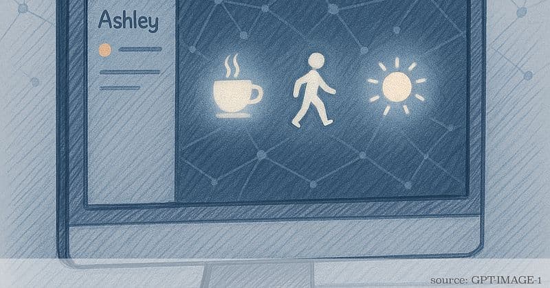 How small status cues and movement signals build connection in remote teams